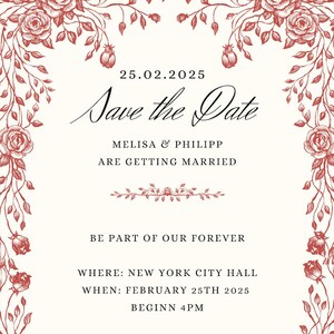SAVE THE DATE - Personalizable