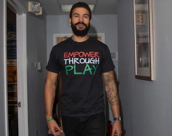Empower Through Play Shirt, Early Childhood Teacher Tee, Play Based Learning Shirt, Speech Therapist Gift, Preschool Educator Shirt