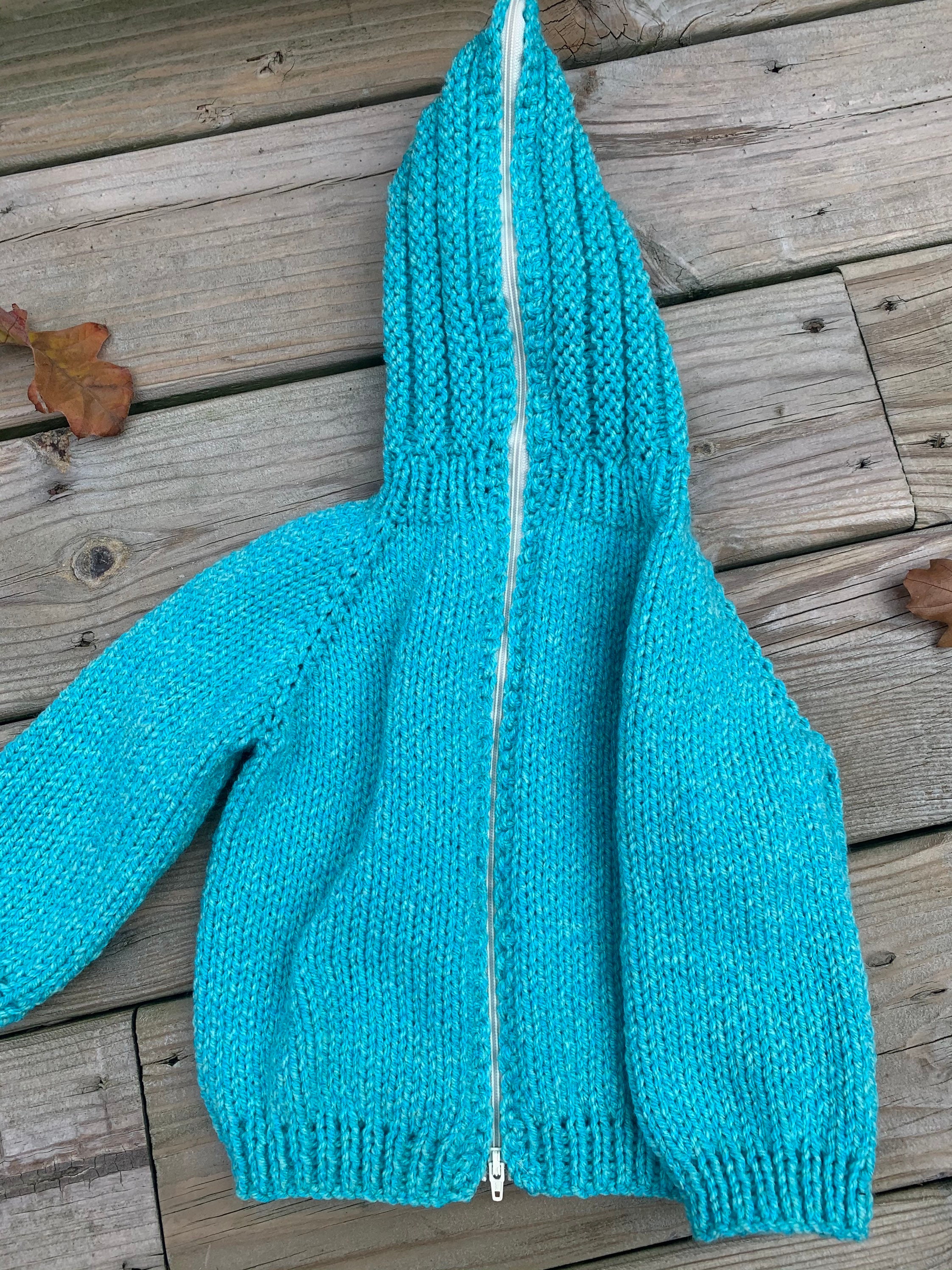 back-zip-infant-hooded-sweater-12-18-month-size-etsy