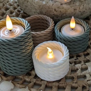 Modern tealight holder - 3D printing