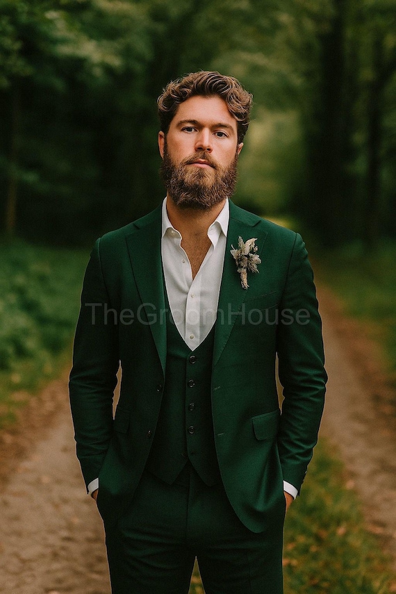 dark green dress suit Wrap Dress (olive green) Cruise, Formal, Black-Tie, Ball, Prom, Weddin –  Redcarpetdresses.co.uk main image 0