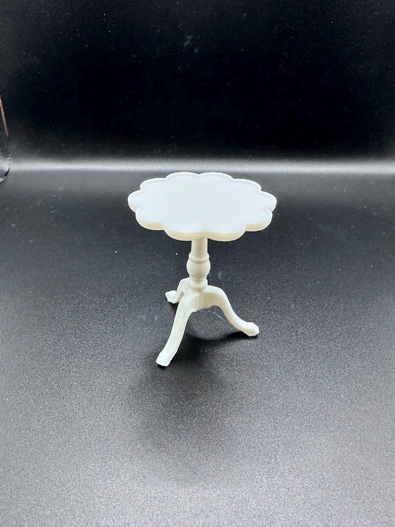 1.12 Scale Dollhouse End Table - Etsy