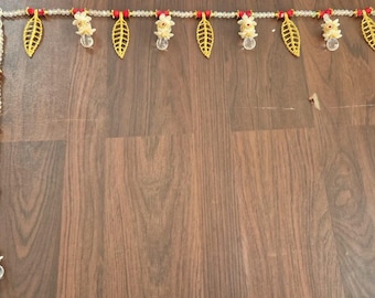 Toran hecho a mano: Toran festivo indio Mandir