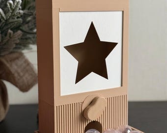 Advent Calendar Capsule Vending Machine - Reusable Party Game - Secret Santa Idea - Gashapon , Custom Color & Design Machine