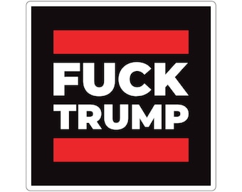 Fuck Trump - Square Stickers
