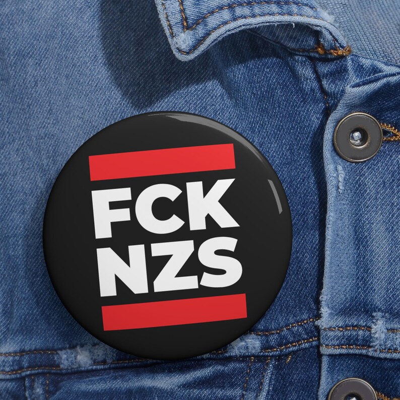 FCK NZS! Katze Tasse – Weiß, 330 Ml, Beidseitig Bedruckt, Geschenkidee