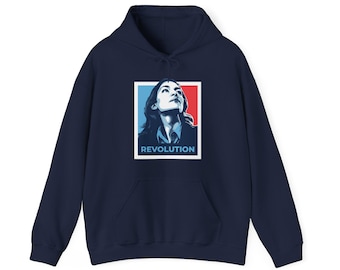Alexandria Ocasio-Cortez AOC Revolution - Hoodie