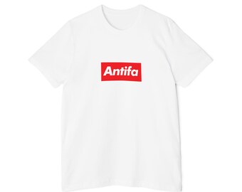 Antifa T-Shirt - Antifaschistisches Streetwear-Protest-Shirt, mutiges grafisches Aktivisten-T-Shirt