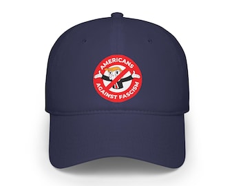 Baseballkappe „Amerikaner gegen Faschismus“: Lustige Kappe für politische Aktivisten