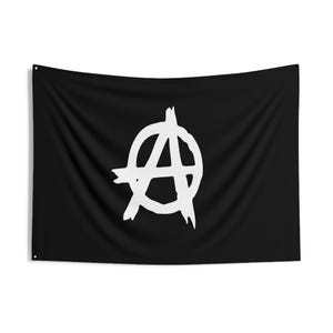 Anarchy Flag: Double Sided, Polyester with Grommets