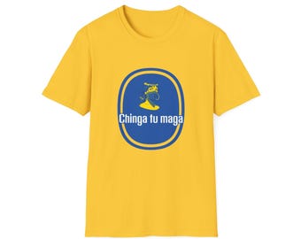 Chinga Tu Maga T-Shirt – Grafik-T-Shirt im Anti-MAGA-Chicano-Stil