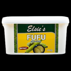 Elsie&#39;s instant fufu weegbree 4 kg