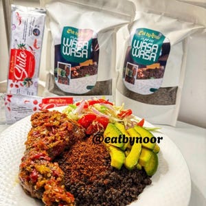 Wasa Wasa: Northern Ghanaian Yam Couscous - High Fiber Vegan Dish (1kg Dried Mix)
