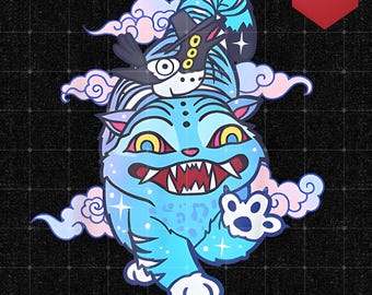 Curious Derpy Tiger and Sussie Bird , Kpop Demon Hunters PNG, Derpy Tiger PNG, Sussie Bird PNG, Huntrix, Saja Boys, Derpy Tiger png