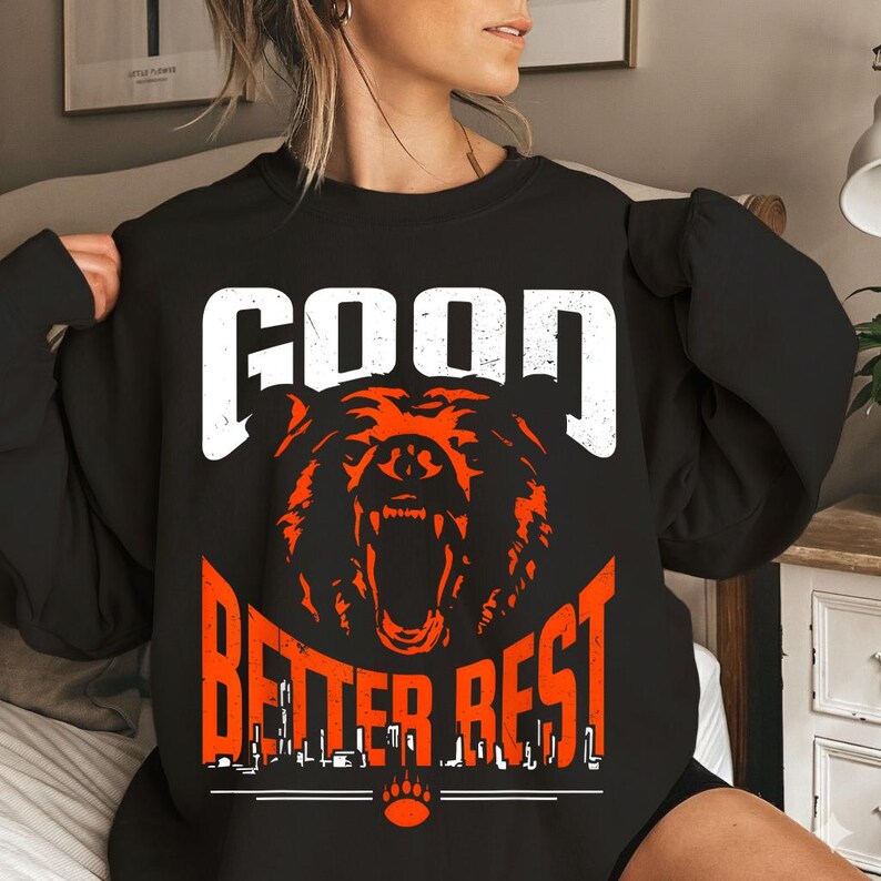 50+ Good Better Best PNG Bundle, Football Fans Vintage PNG, Bear ...