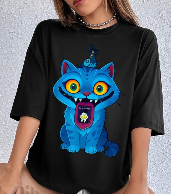 K-Pop Demon Hunters Cute Derpy Tiger Cartoon Unisex Long Sleeve T Shirt