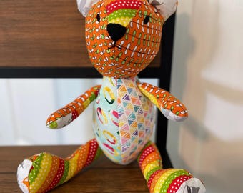 Patchwork Teddy Bear