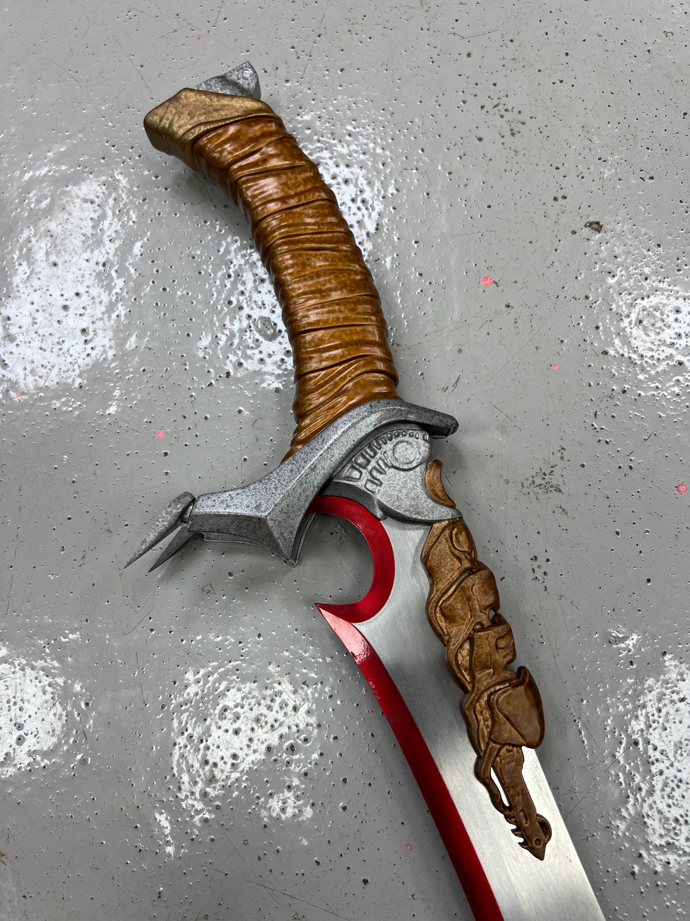 Predator Yautja Badlands Blade Metal Life Size Sword Alien Cosplay ...