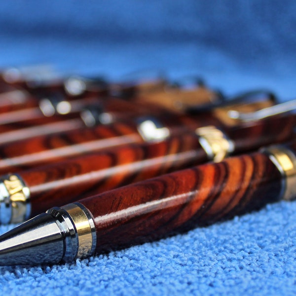 Exhibition Grade Cocobolo Executive Pens