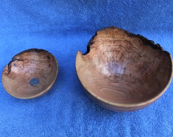 Cherry Burl Nested Bowls