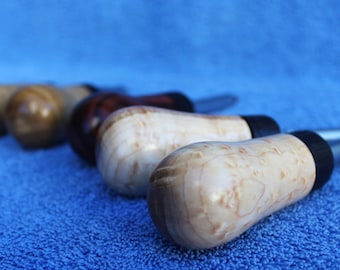 12RS aangepaste ratelschroevendraaier met kleine houten handgreep
