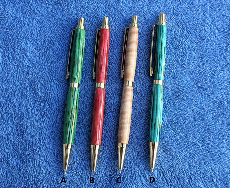 Exotic Wooden Mechanical Pencil 0.7mm Lead Etsy