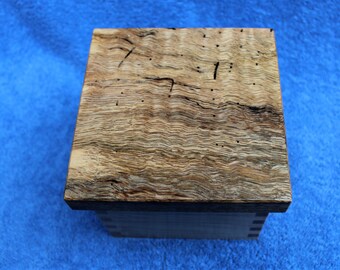 Maple and Mango Hinged Top Box