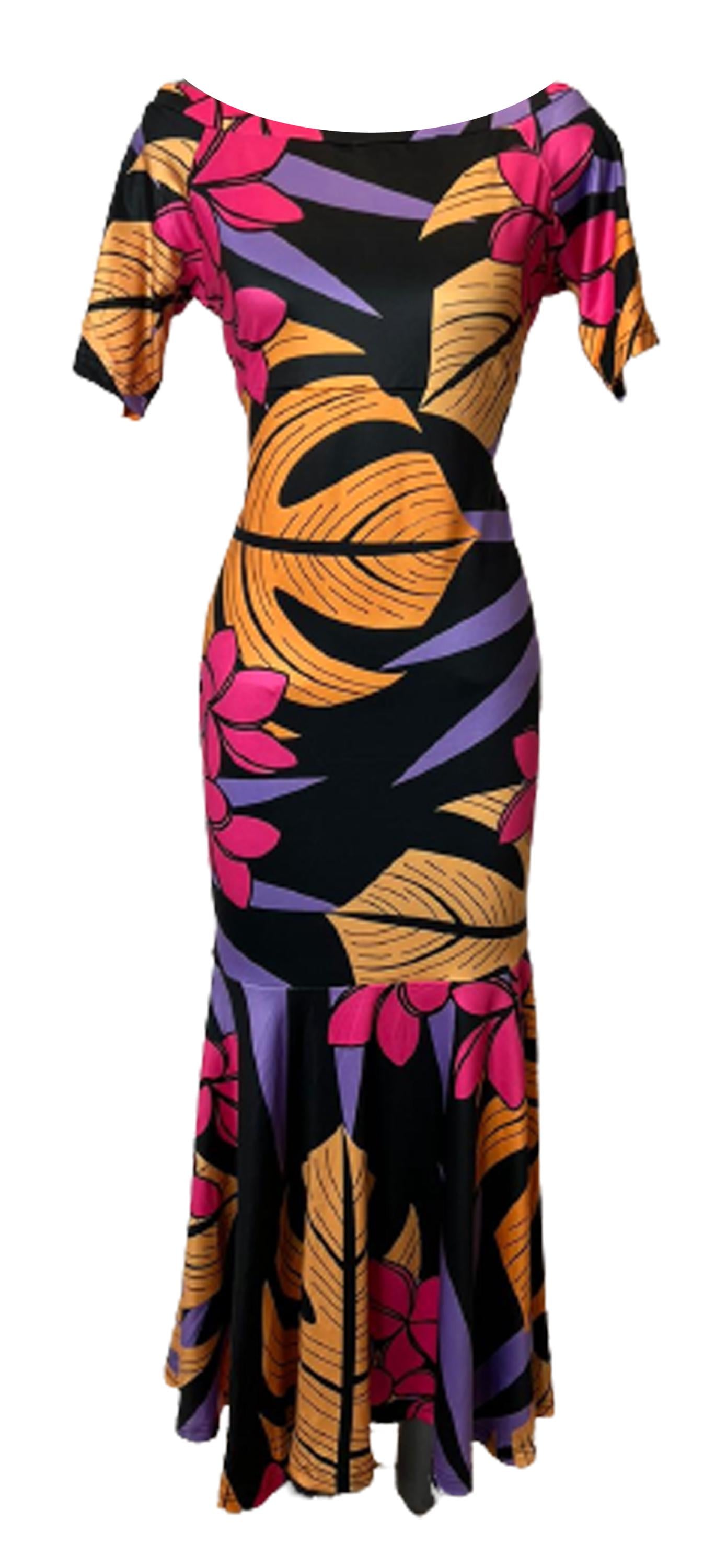flowy dress fashion nova ISLAKOKO Womens Teuila Off Shoulder Island Dress main image 0
