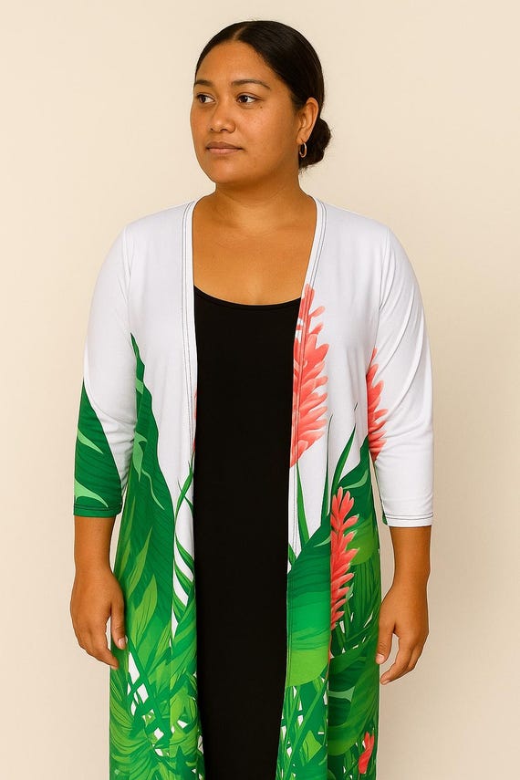 green emerald velvet dress Paisley Free Flow Kimono One Size / Brown