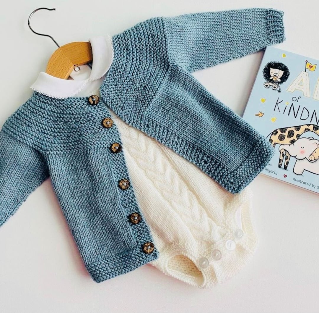 Emma knit flare cardigan set グレー andmary Emma knit flare