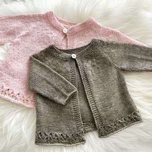 Nyborg Cardigan Knitting Pattern, English