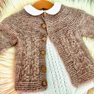 Aase Cardigan English pattern