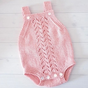 Hygge Romper English Knitting Pattern image 2