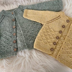 Frederikke Cardigan English Pattern