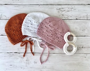 Sofia Bonnet Knitting Pattern