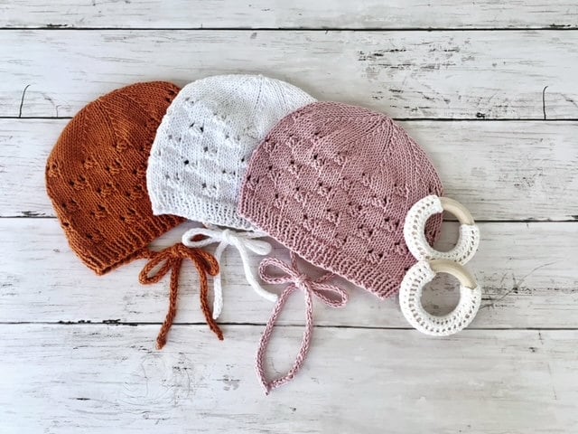 Sofia Bonnet Knitting Pattern - Etsy