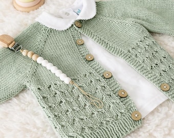 Aksel Cardigan English Pattern