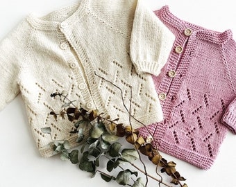 First Bloom Cardigan Knitting Pattern