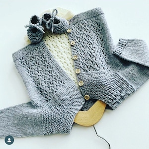 Sigrid Cardigan Modèle Tricot Anglais