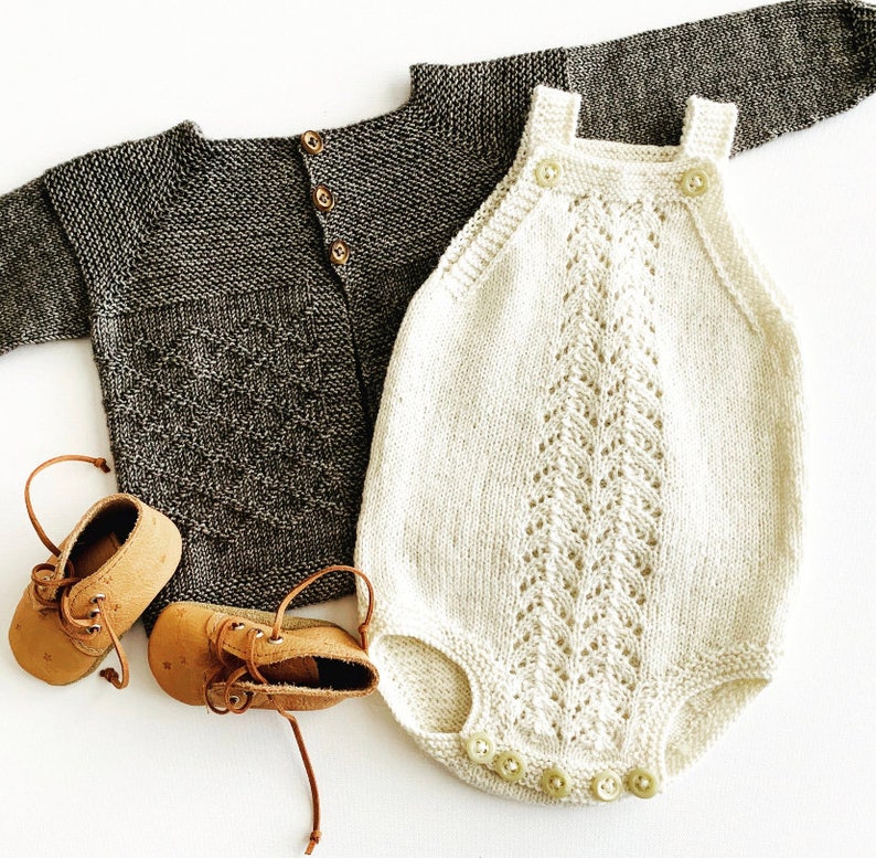 Hygge Romper English Knitting Pattern image 6