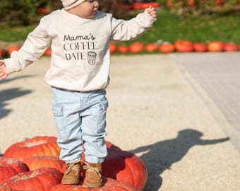 Baumwoll-Sweater Mama's Coffee Date