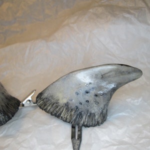 kleine handgeschilderde handgemaakte kostuumhoorns, op bestelling gemaakt, aangepaste kleuren