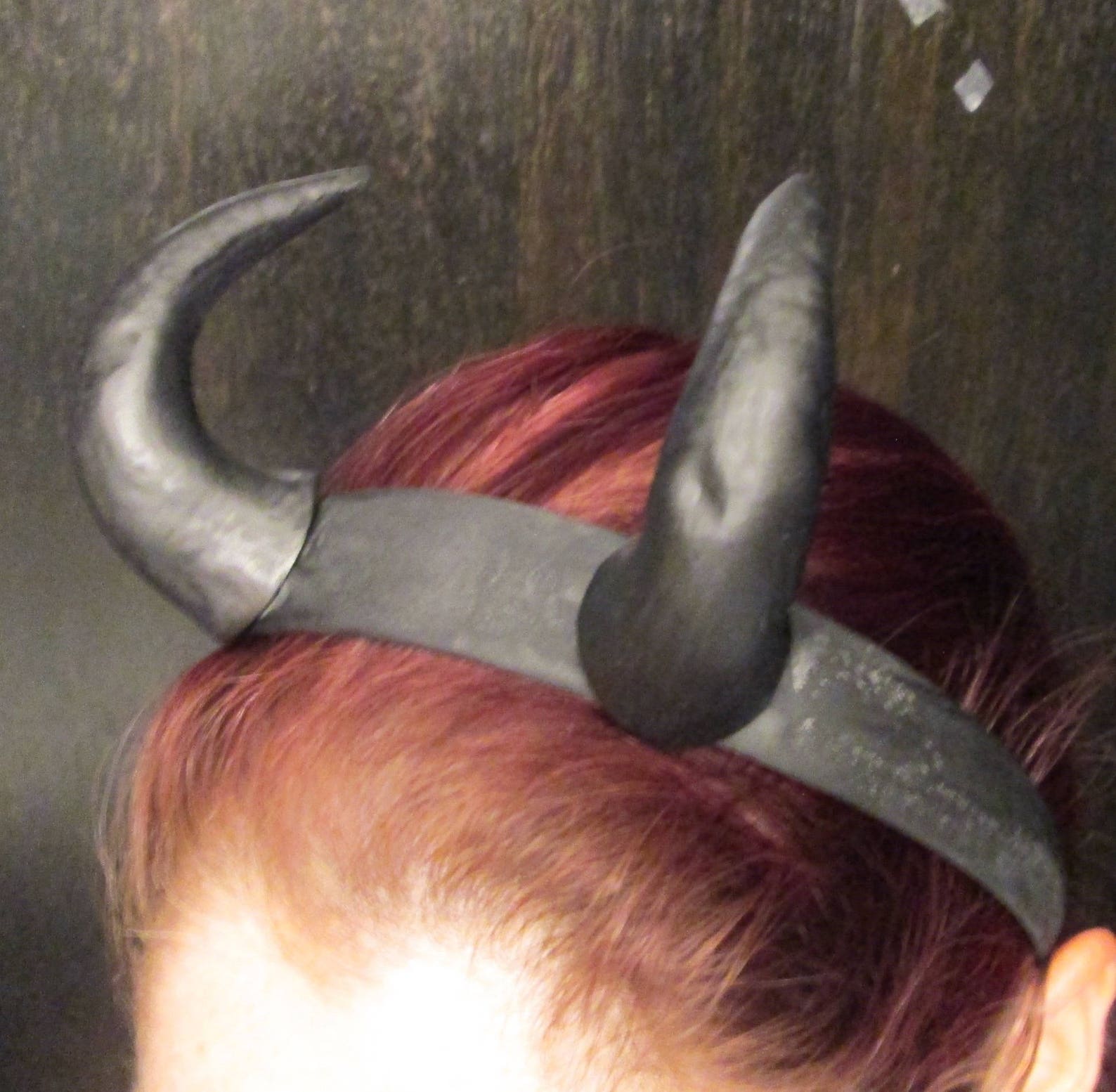 Curved Small Bull Horns Handmade Satyr Horns Wearable Etsy