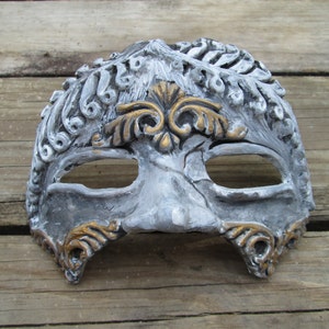 Zeus, Greek God, Halloween Costume, hand painted, greystone, stone look, grey and black