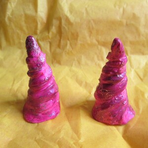 Handmade Resin Fairy Horns: Satyr Pan Cosplay, Color Choices