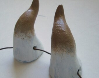 Handmade Costume Horns: Tiny Fairy, Satyr Horns, Ren Faire
