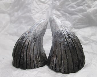 Hand Painted Costume Horns: Small Dragon Horns