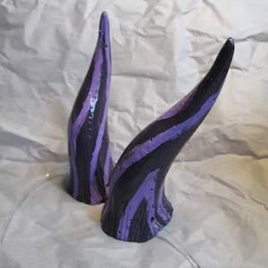 Drachenhörner aus Resin: Handgefertigtes Kostüm Cosplay - Ren Faire LARP