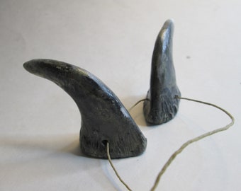 Handmade Costume Horns: Lightweight Satyr Horns