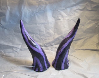 Dragon horns, Rayla Costume horns, Wicked cute, Handmade, wearable, Costume, resin, Ren faire, LARP, cosplay horns, Halloween costume